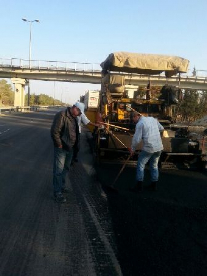 صيانة طريق المطار